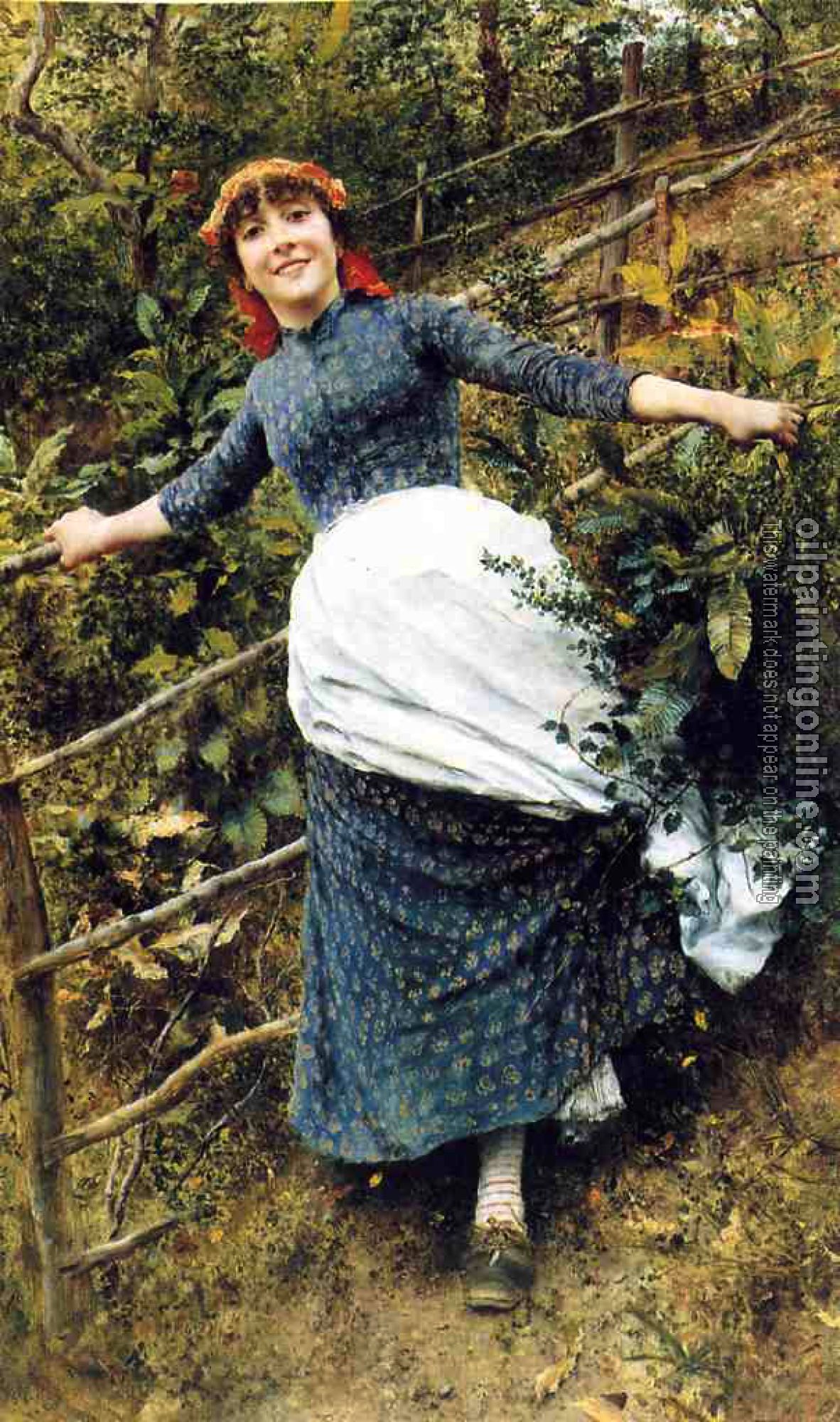 Daniel Ridgway Knight - A Summer's Folly